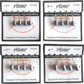 River Head - 5 gr Hunter 4'lü Jig