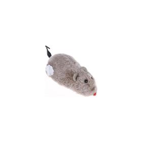 River World Kedileri İçin Fare Yakalama Peluş Kurmalı Eğitim Oyuncağı