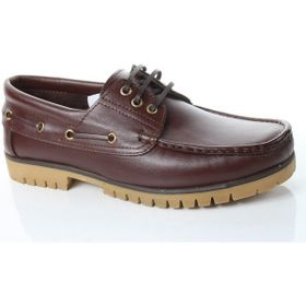 Riverland K-03 Hakiki Deri Siyah Kahverengi Casual Erkek Günlük Ayakkabı