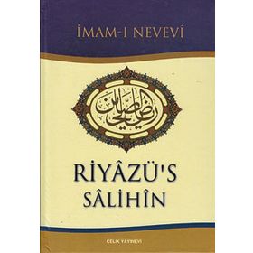 RIYAZ' ÜS SALIHIN (TEK CILT-BÜYÜK BOY-ŞAMUA) - İMAM NEVEVI