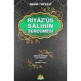 RIYAZ' ÜS SALIHIN (TEK CILT-BÜYÜK BOY-ŞAMUA) - İMAM NEVEVI