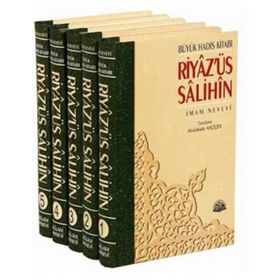 RİYAZÜS SALIHIN BÜYÜK HADIS KİTABI (5 CILT TAKIM) - İMAM NEVEVI