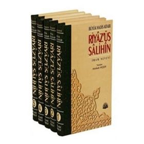 RİYAZÜS SALIHIN BÜYÜK HADIS KİTABI (5 CILT TAKIM) - İMAM NEVEVI