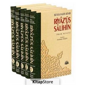 RİYAZÜS SALIHIN BÜYÜK HADIS KİTABI (5 CILT TAKIM) - İMAM NEVEVI