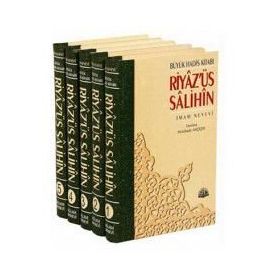 RİYAZÜS SALIHIN BÜYÜK HADIS KİTABI (5 CILT TAKIM) - İMAM NEVEVI