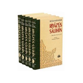 RİYAZÜS SALIHIN BÜYÜK HADIS KİTABI (5 CILT TAKIM) - İMAM NEVEVI