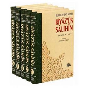 RİYAZÜS SALIHIN BÜYÜK HADIS KİTABI (5 CILT TAKIM) - İMAM NEVEVI