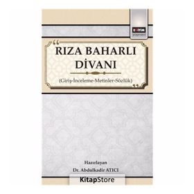 Rıza Baharlı Divanı - Abdulkadir Atıcı