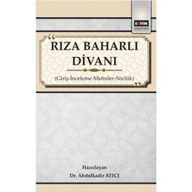 Rıza Baharlı Divanı - Abdulkadir Atıcı