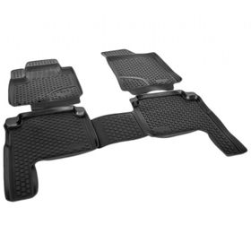 Rizline 3D Siyah Hyundai Santa Fe 2013+ Paspas