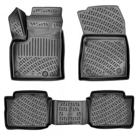 Rizline 3D Siyah Nissan Qashqai 2022+ Paspas