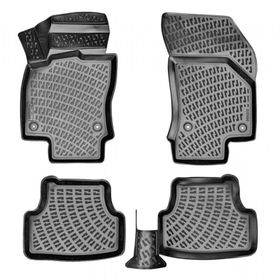 Rizline 3D Siyah Seat Leon 2013-2019 Paspas