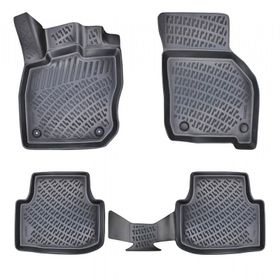 Rizline 3D Siyah Seat Leon 2020+ Otomatik Vites Paspas