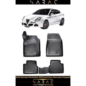 Rizline Alfa Romeo Giulietta 2010 ve Sonrası 3D Havuzlu Paspas