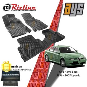 Rizline Alfa Romeo Giulietta 3D Havuzlu Paspas