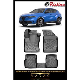 Rizline Alfa Romeo Tonale 2022 Sonrası 3D Havuzlu Paspas