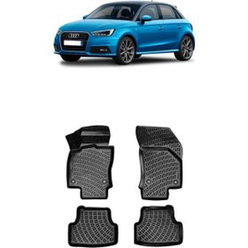 Rizline Audi A1 2017 Sonrası Siyah 3D Havuzlu Paspas