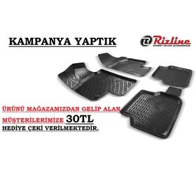 Rizline Audi A3 2013 3d Havuzlu Paspas