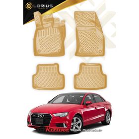Rizline Audi A3 2013 Bej 3d Havuzlu Paspas