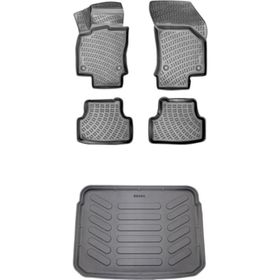 Rizline Audi A3 3D Havuzlu Hb Paspas 2013-2019 Arası 3D İkili Set Bagaj Havuzu