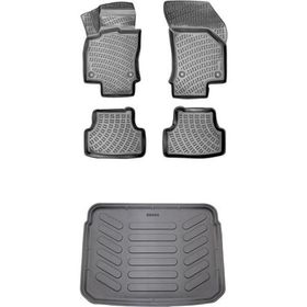 Rizline Audi A3 3D Havuzlu Hb Paspas 2013-2019 Arası 3D İkili Set Bagaj Havuzu