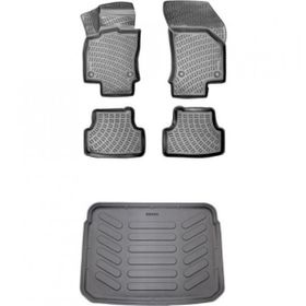 Rizline Audi A3 3D Havuzlu Hb Paspas 2013-2019 Arası 3D İkili Set Bagaj Havuzu
