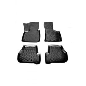 Rizline Audi A3 HB 2003 - 2012 Arası Siyah 3D Havuzlu Paspas