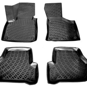 Rizline Audi A3 HB 2003 - 2012 Arası Siyah 3D Havuzlu Paspas