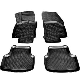 Rizline Audi A3 HB 2013 - 2020 Arası Siyah 3D Havuzlu Paspas