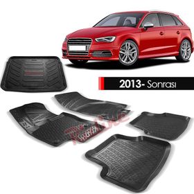 Rizline Audi A3 HB 2013 Sonrası 3D Bagaj Havuzu