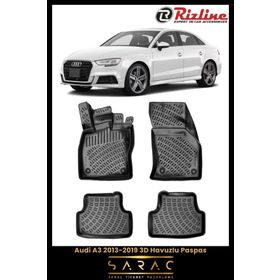 Rizline Audi A3 HB Sedan 2018 3D Havuzlu Paspas