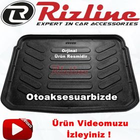 Rizline Audi A3 HB Siyah 2013-2019 3D Bagaj Havuzu