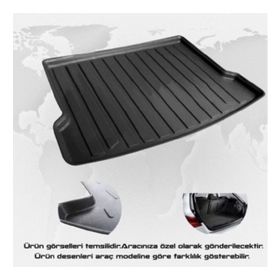 Rizline Audi A3 Sedan 2013 Sonrası Siyah 3D Bagaj Havuzu