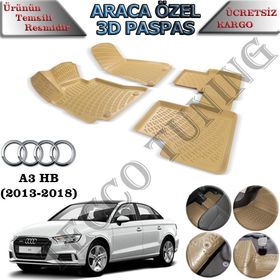 Rizline Audi A3 Sedan 3D Havuzlu Paspas