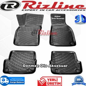 Rizline Audi A4 2001-2007 3D Havuzlu Paspas