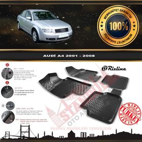 Rizline Audi A4 2001-2008 3D Havuzlu Paspas