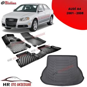 Rizline Audi A4 2001-2008 3D Paspas Bagaj Havuzu