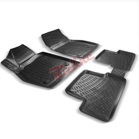 Rizline Audi A4 2001-2008 Bej 3D Havuzlu Paspas