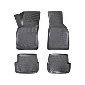 Rizline Audi A4 2004-2008 B7 Siyah 3D Havuzlu Paspas