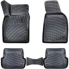 Rizline Audi A4 2004-2008 Siyah 3D Havuzlu Paspas
