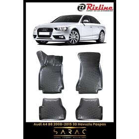 Rizline Audi A4 2014 Model 3D Havuzlu Paspas