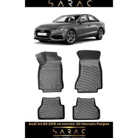 Rizline Audi A4 2017 Model 3D Havuzlu Paspas