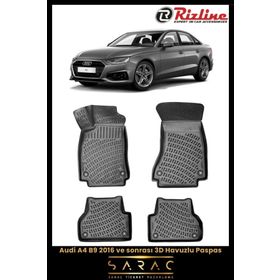 Rizline Audi A4 2017 Model 3D Havuzlu Paspas