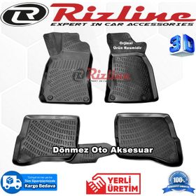 Rizline Audi A4 3D Havuzlu Paspas