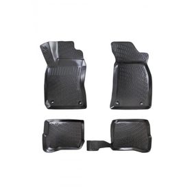 Rizline Audi A4 B5 1995-2001 3D Siyah Kokusuz Havuzlu Paspas Takımı