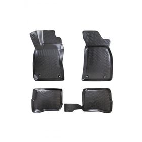 Rizline Audi A4 B5 1995-2001 3D Siyah Kokusuz Havuzlu Paspas Takımı