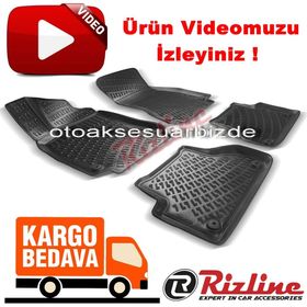 Rizline Audi A4 B8 2008-2015 3d Havuzlu Paspas