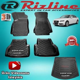 Rizline Audi A4 B8 2008-2015 3D Paspas Bagaj Havuzu