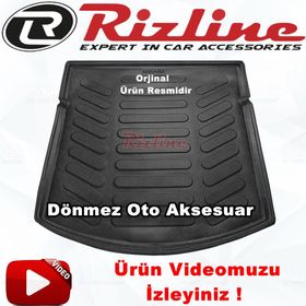 Rizline Audi A4 B9 2016+ Siyah Bagaj Havuzu Paspası