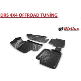 Rizline Audi A4 Eski Kasa Siyah 3D Havuzlu Paspas